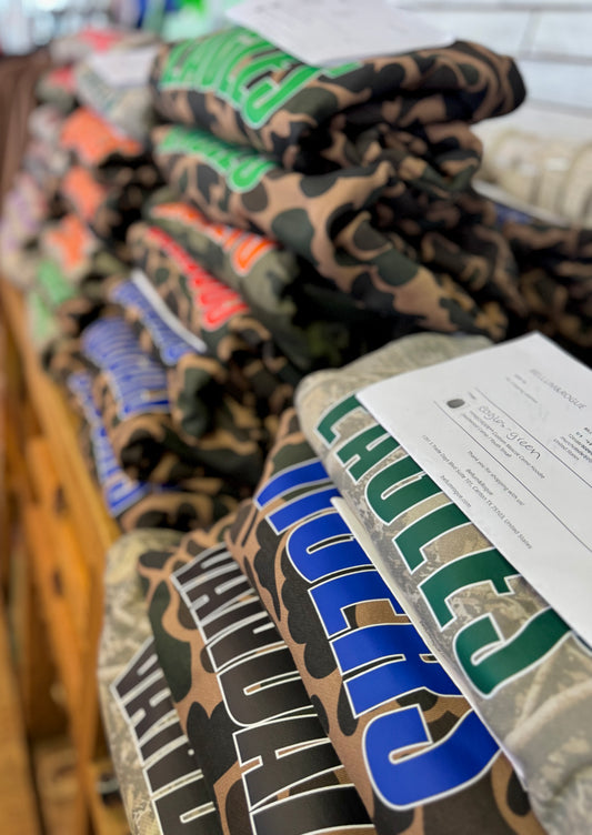**PREORDER** Custom Mascot Camo Hoodie