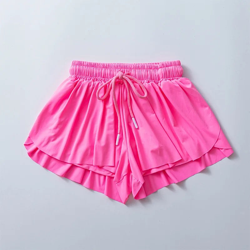 Womens Fleetwood Mid Rise Butterfly Shorts