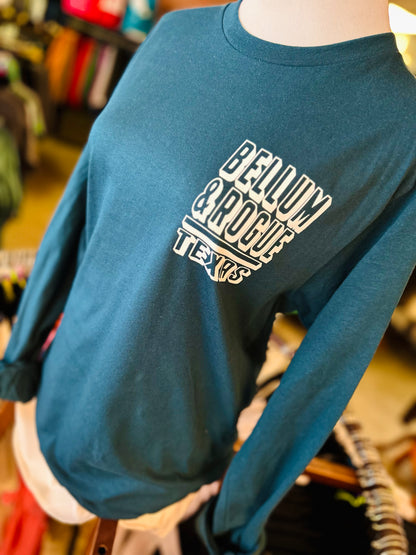 Retro Store Logo Long Sleeve Softstyle Tee