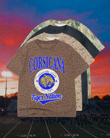 **PREORDER** ADULT Vintage Badge Mascot Tee (Texas)