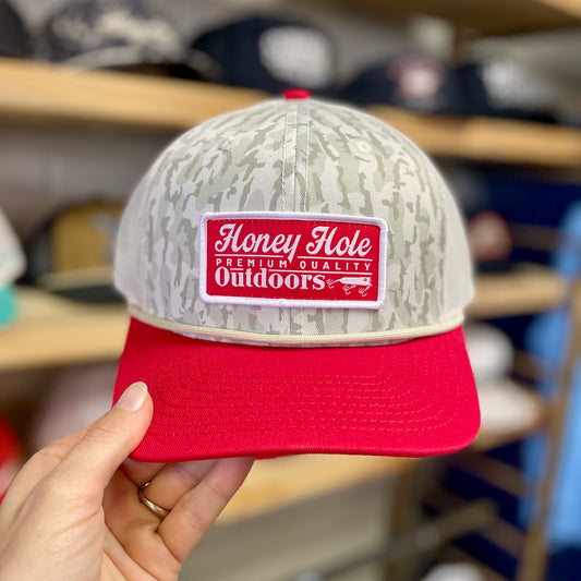 Mens Honey Hole A1 Rope Trucker Hat