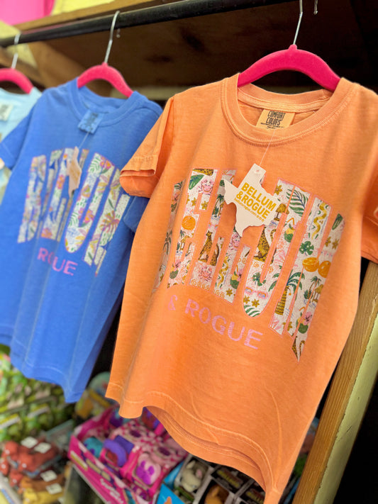 Girls Summer Arch Logo Tee