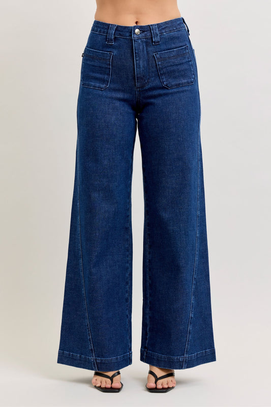 Judy Blue Colfax Wide Leg Jeans