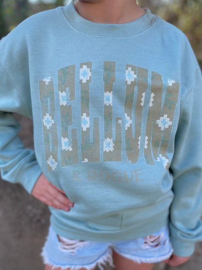 Girls Western Arch Logo Sweatshirt