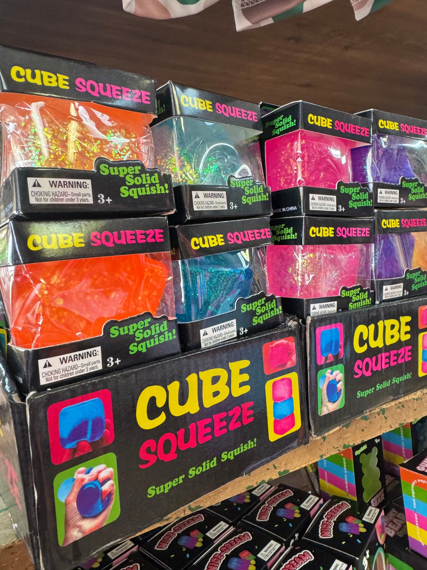 Sugar Glitter Cube Toy