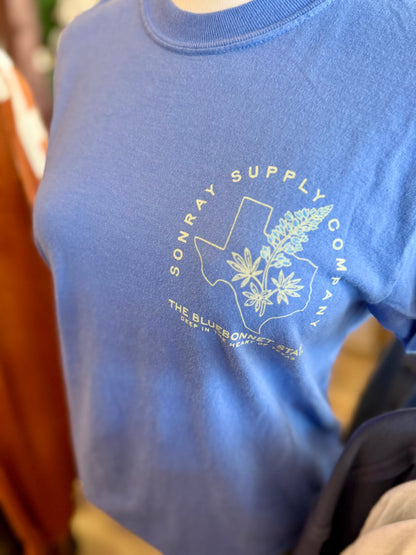 Sonray Bluebonnet Mystic Blue Tee