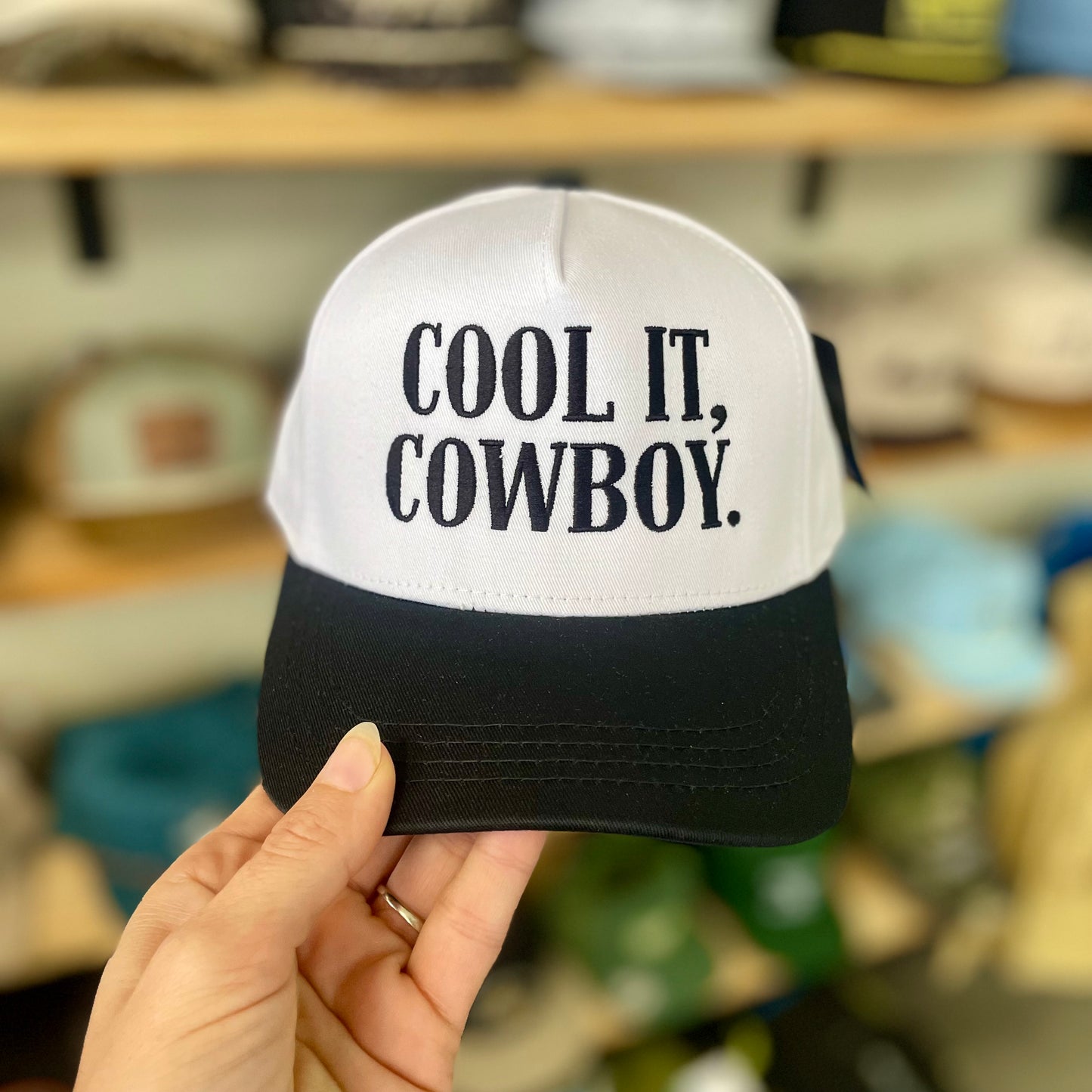 Boys Cool It Cowboy Black Hat