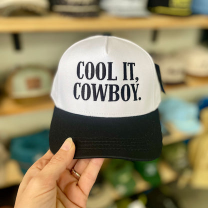 Boys Cool It Cowboy Black Hat