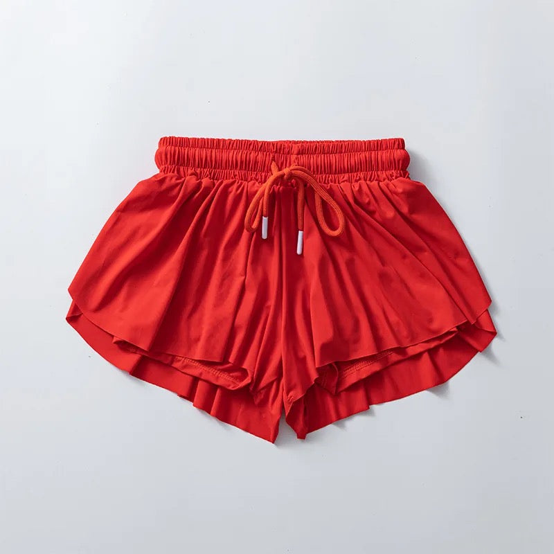 Womens Fleetwood Mid Rise Butterfly Shorts