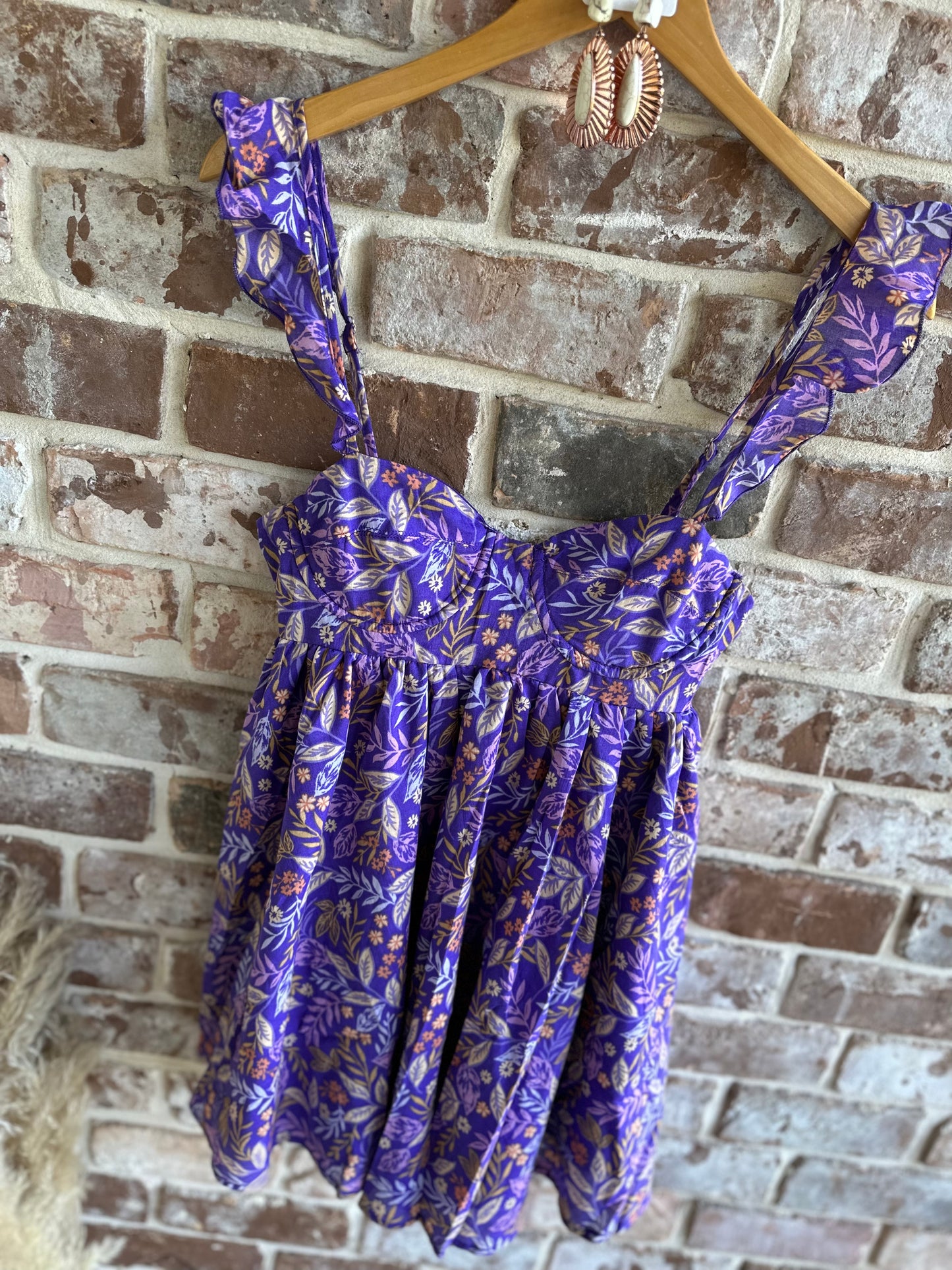 Eureka Ruffle Mini Dress