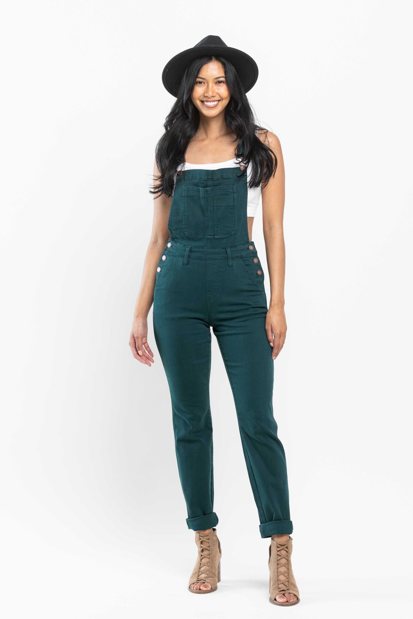 Lexington Judy Blue Boyfriend Overalls