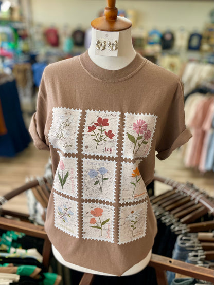 Fruits of Spirit Vintage Stamps Tee
