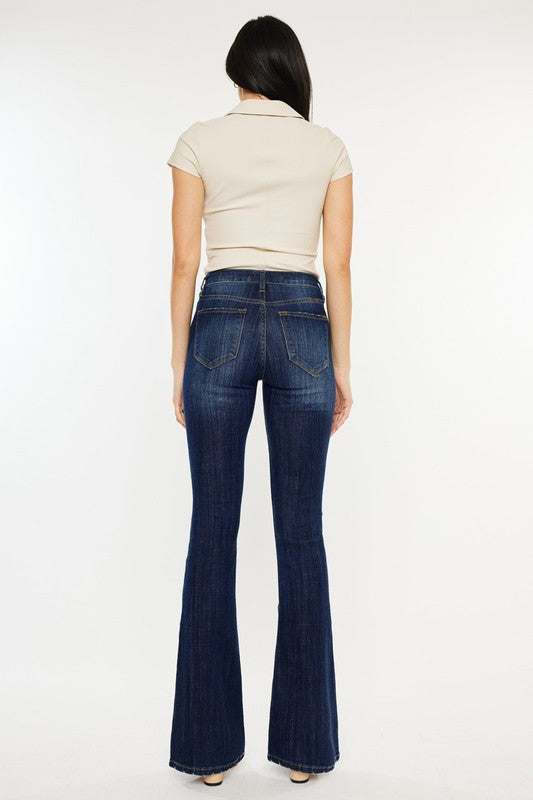 Kancan Celestine Mid Rise DW Flare Jeans