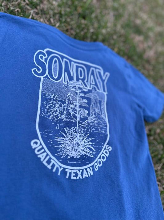 Kids SonRay Century Plant Blue Tee