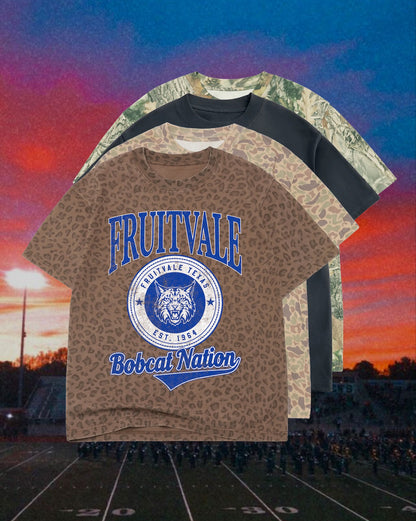 **PREORDER** ADULT Vintage Badge Mascot Tee (Texas)