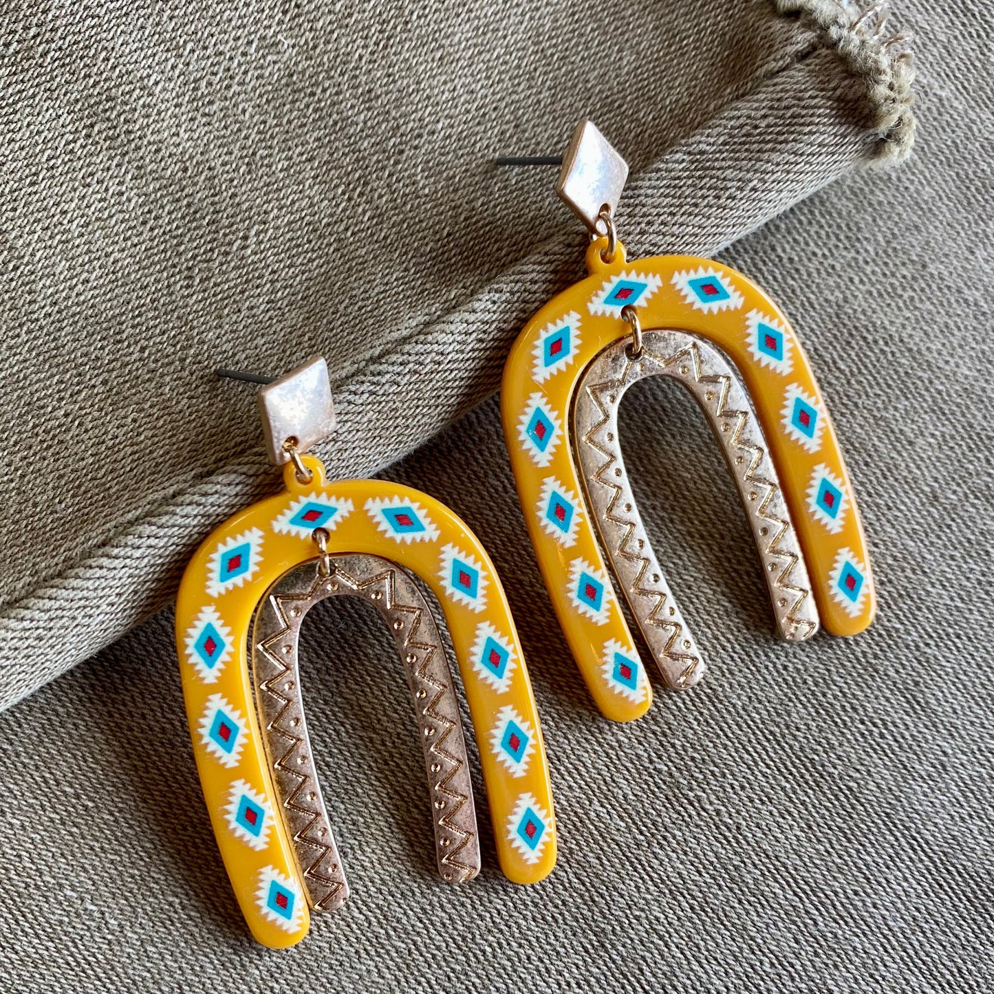 Southwestern Arch Earrings