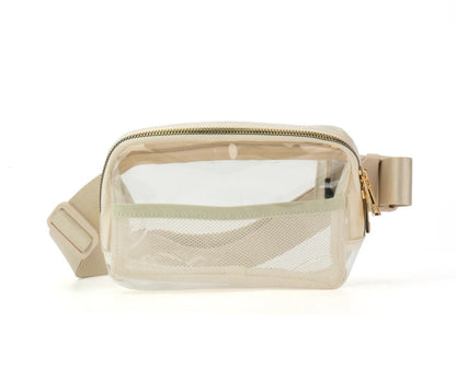 Clear Athleisure Belt Bag