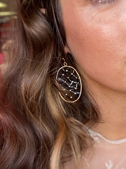 Sydney Netted Dangle Earrings