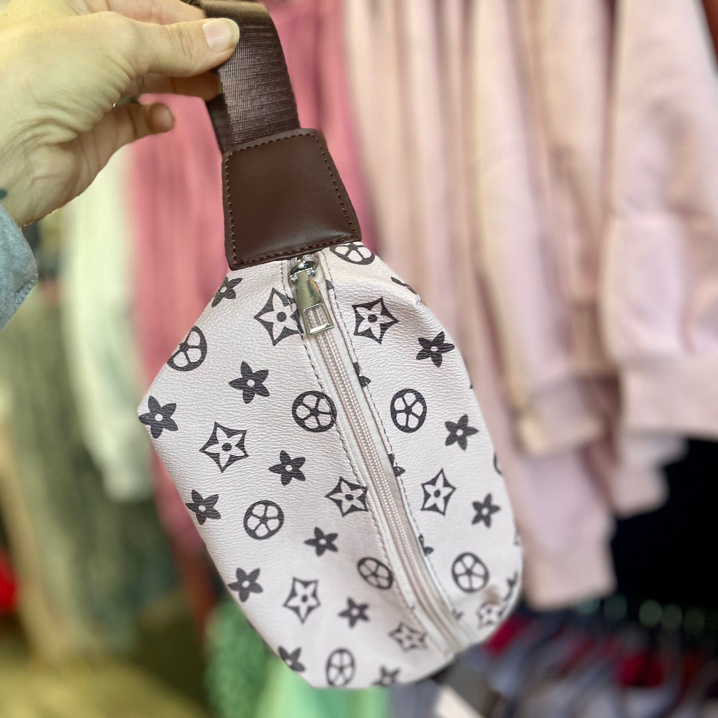 Girls Floral Sling Bag