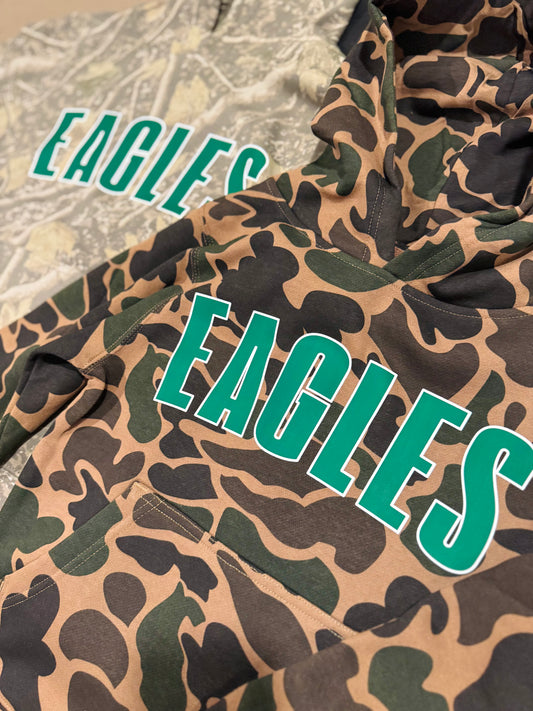 **PREORDER** Custom Mascot Camo Hoodie