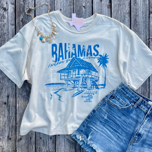 Bahamas Paradise Cropped Top