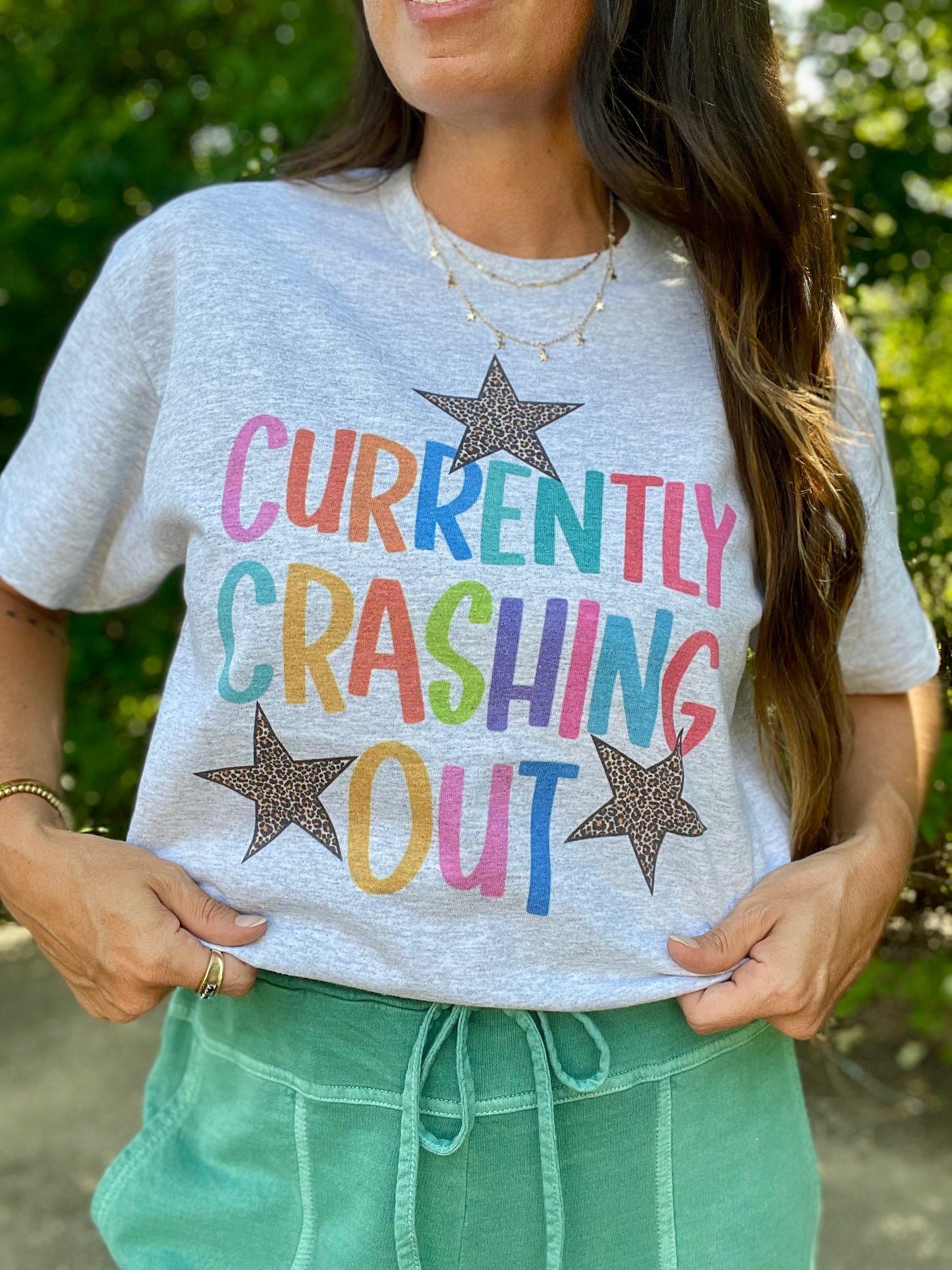 Currently Crashing Out Tee