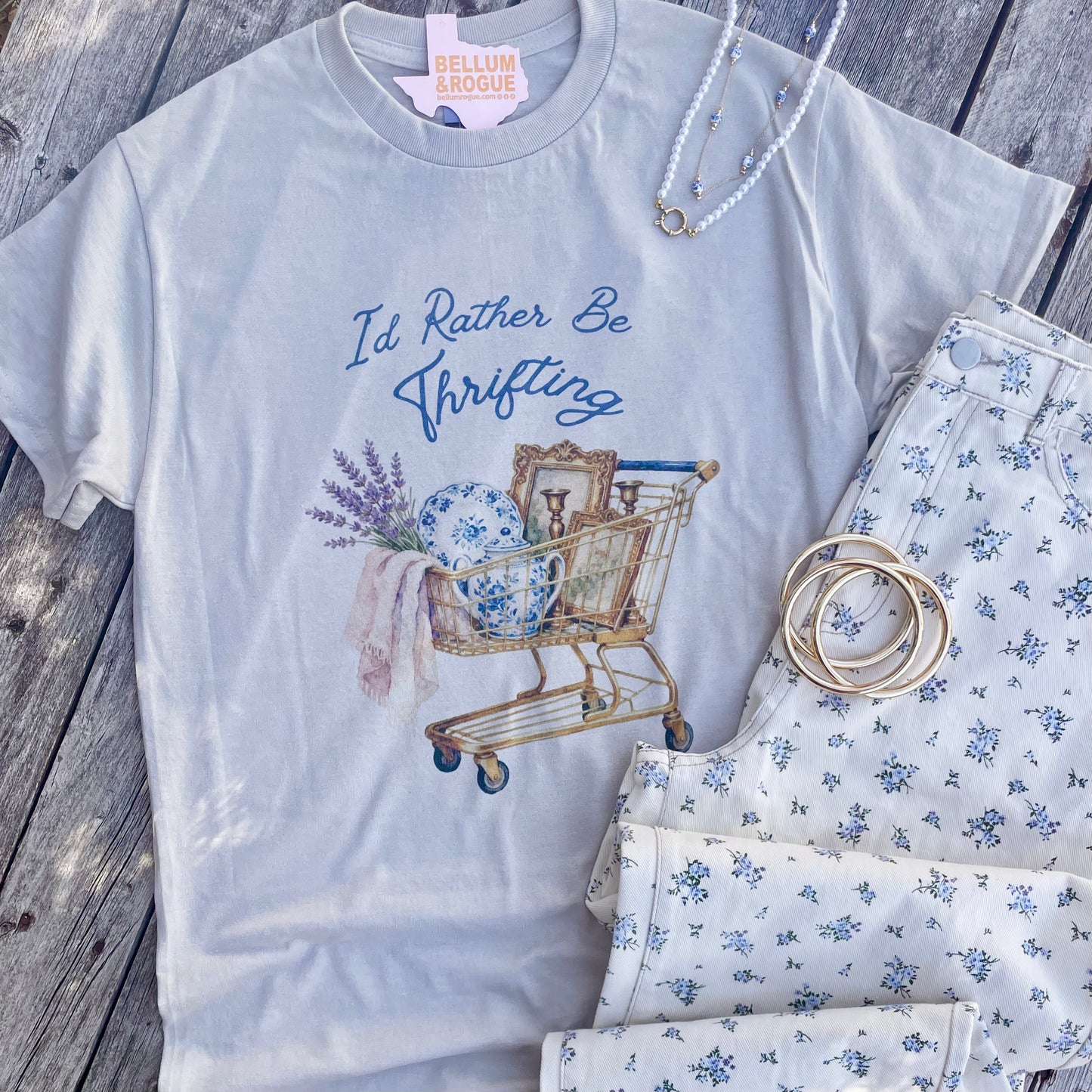 I'd Rather Be Thrifting Tee