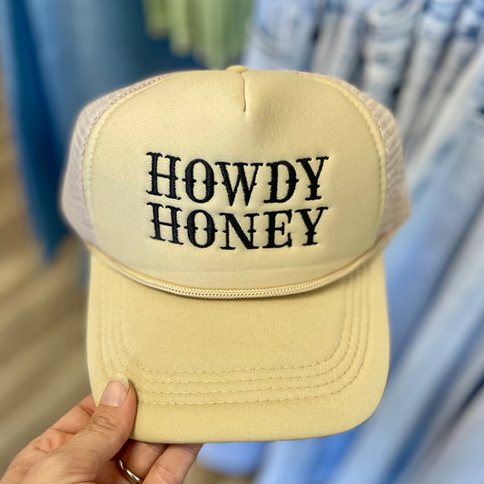 Howdy Honey Mesh Trucker Hat