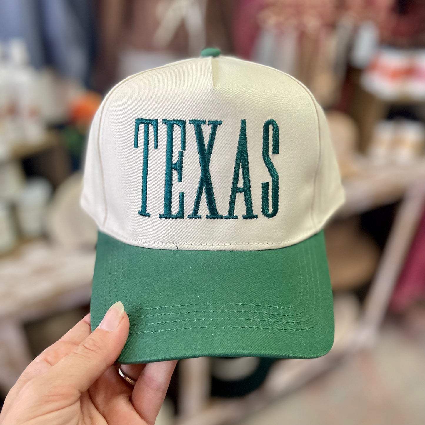 Texas Embroidered Forest Hat