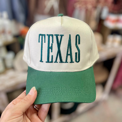 Texas Embroidered Forest Hat