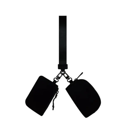 Double Coin Pouch Wristlet