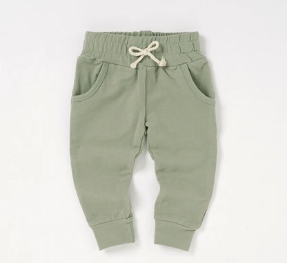 Baby Boys Organic Cotton Joggers