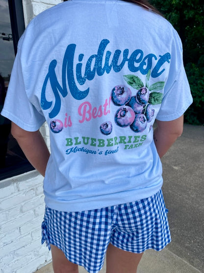 Midwest is the Best Blueberry Farm Tee