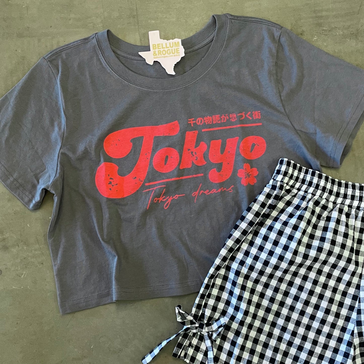 Tokyo Dreams Cropped Tee