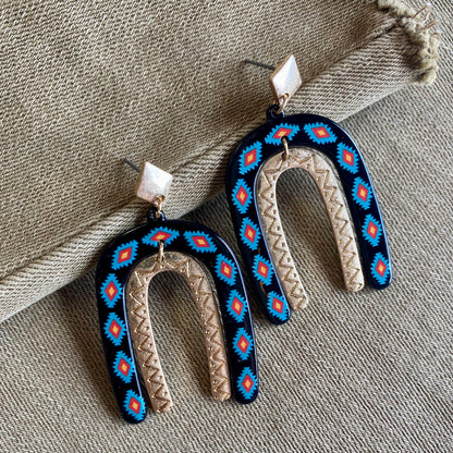 Southwestern Arch Earrings