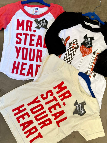 Boys Valentine Shirts