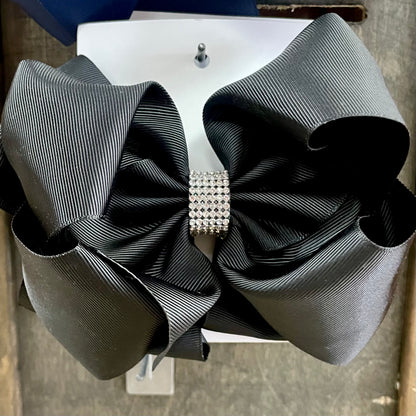 Rhinestone Solid Bows