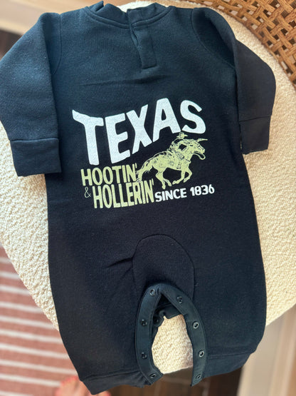 Sonray Hootin & Hollerin Since 1836 Hoodie