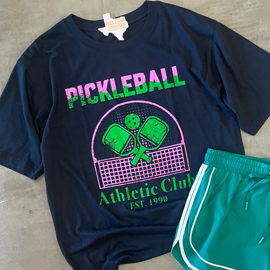 Pickleball Athletic Club Oversized Tee