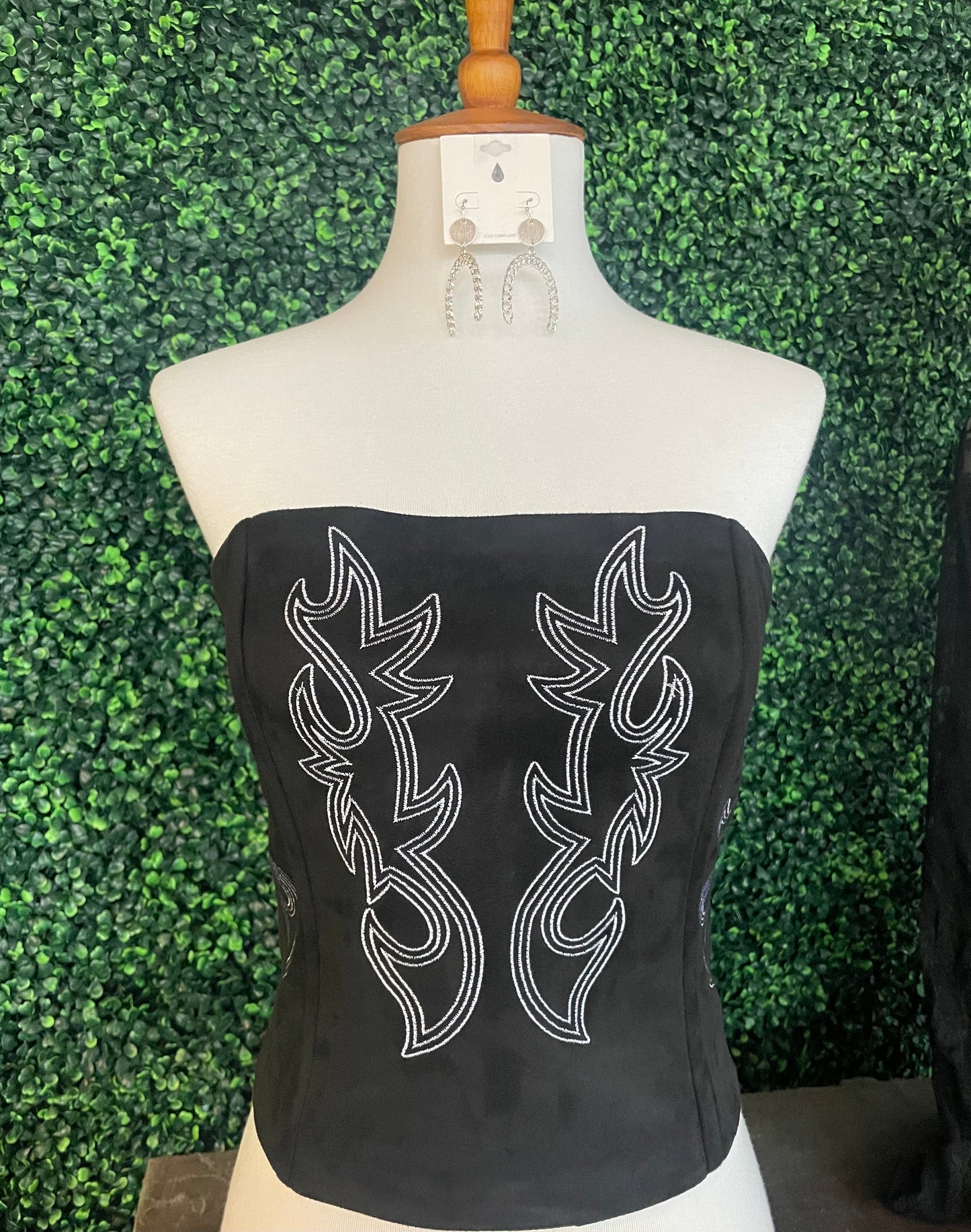 El Paso Suede Corset