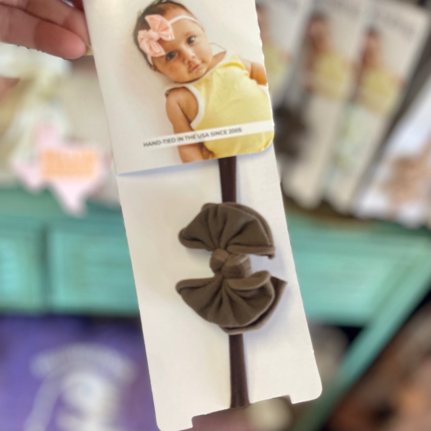 Baby FAB Nylon Bow Headband