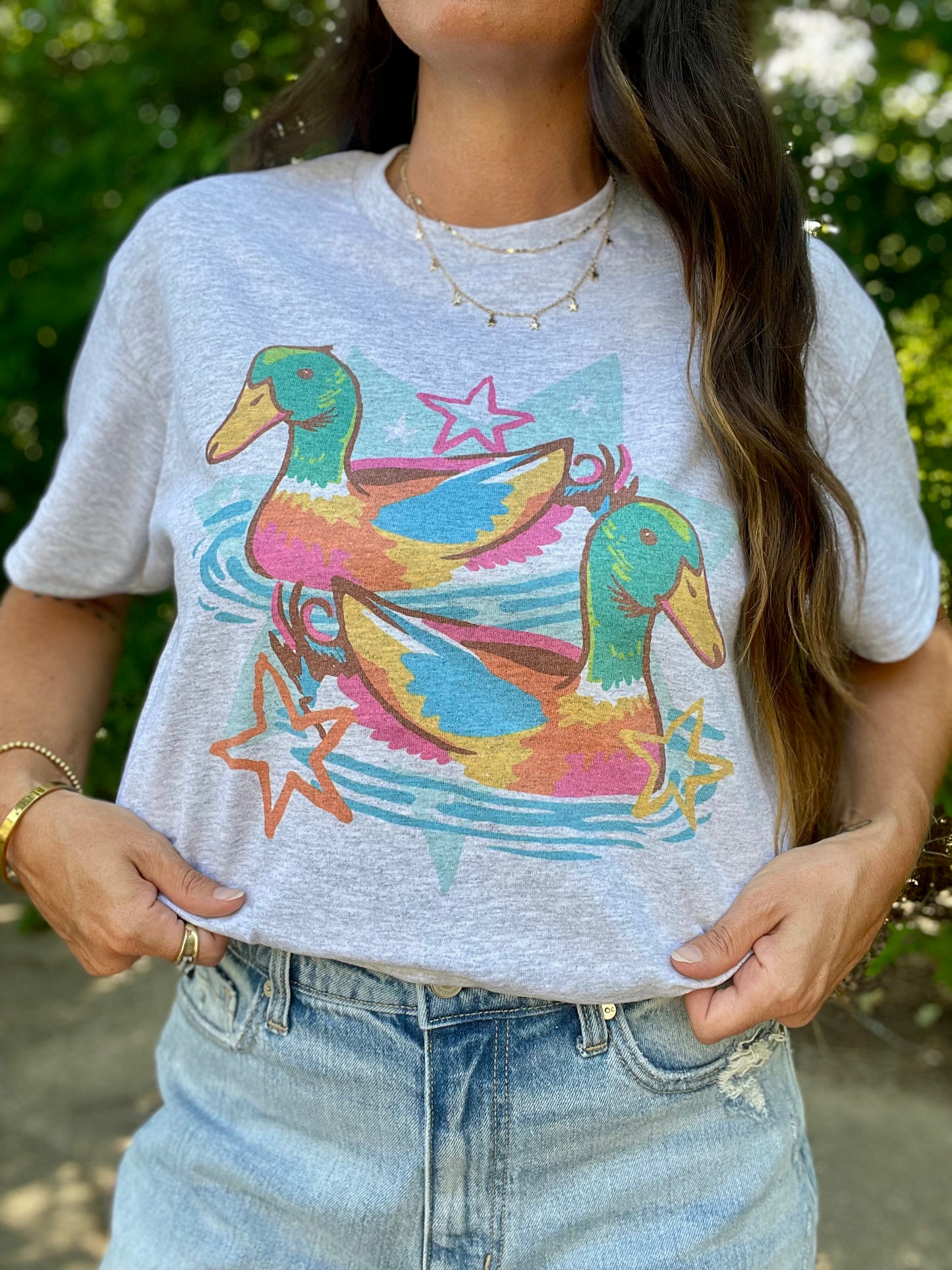 Tie Dye Duck Tee