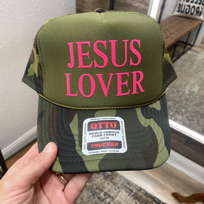 Jesus Lover Trucker Hat