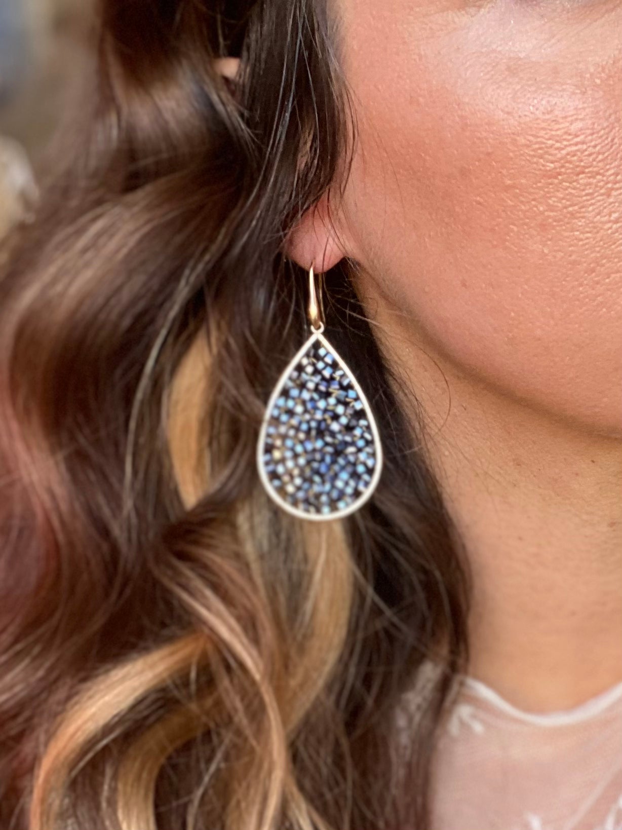 Sydney Netted Dangle Earrings