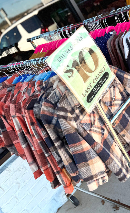 **SALE!** Kids Stillwater Flannel Shackets