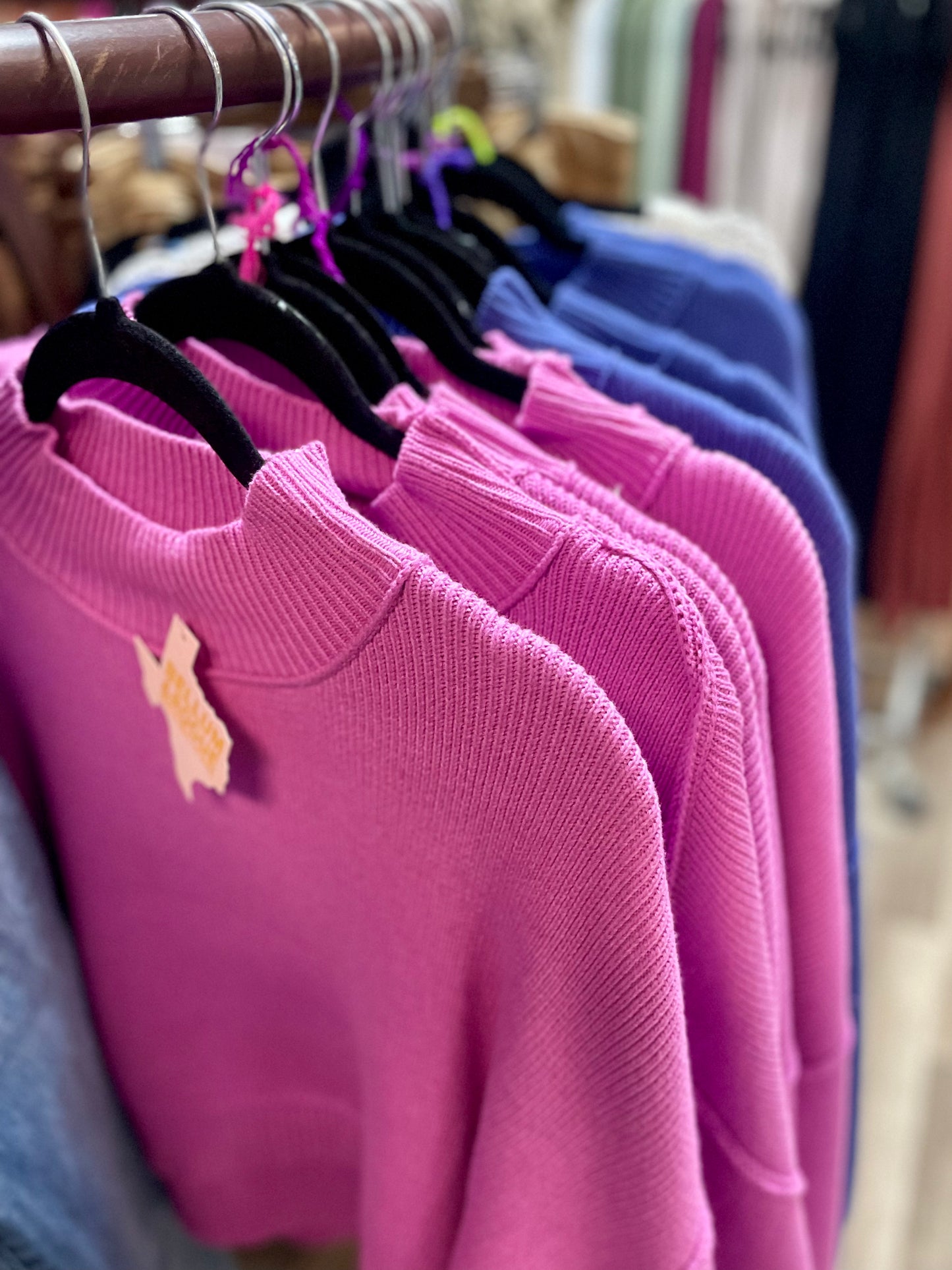 Imperial Cropped Knit Sweater