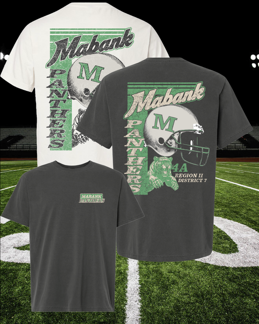 Retro Mascot Mabank Panthers Tee