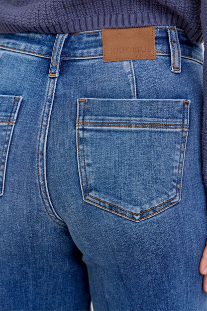 Judy Blue Wrenley Wide Leg Jeans