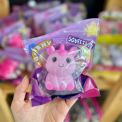 Squishy Light Up Unicorn Toy