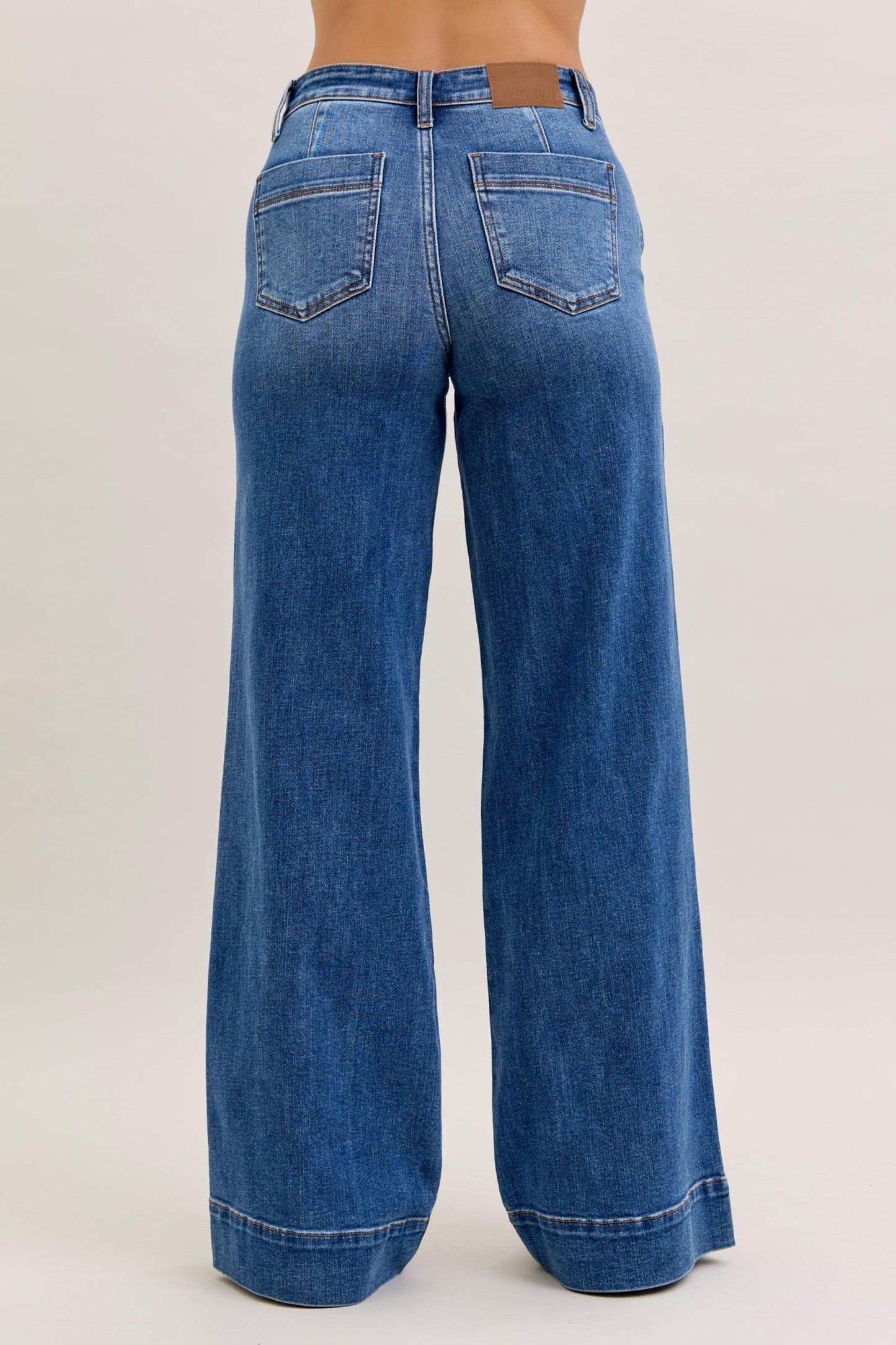 Judy Blue Wrenley Wide Leg Jeans